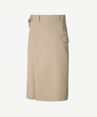 WRAP ASYMMETRY SHORTS 詳細画像