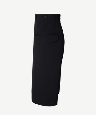 WRAP ASYMMETRY SHORTS 詳細画像