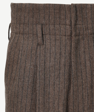 PILOT BELL BOTTOM SLACKS CHALK STRIPE 詳細画像
