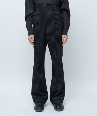 PILOT BELL BOTTOM SLACKS CHALK STRIPE 詳細画像