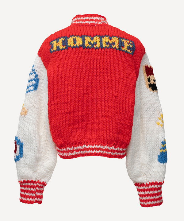 KNIT BASKET BALL JUMPER 詳細画像 RED 8