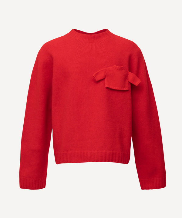 MINIATURE POCKET KNIT 詳細画像 RED 1
