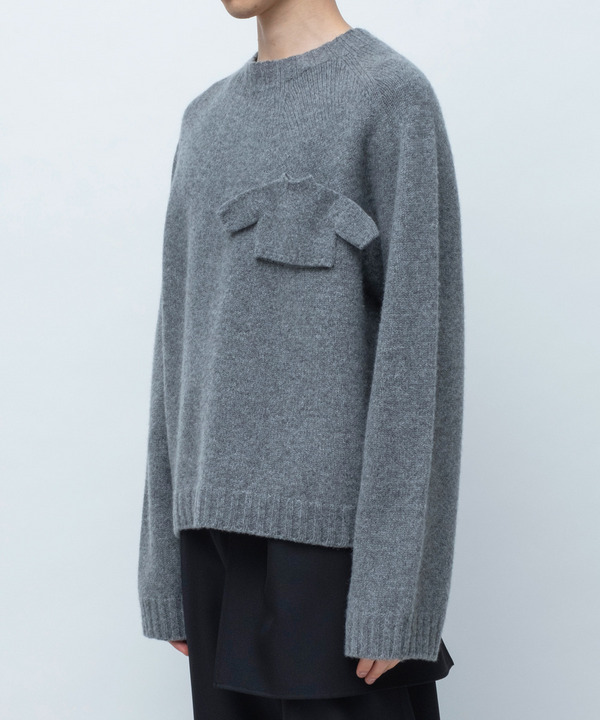 MINIATURE POCKET KNIT 詳細画像 RED 4