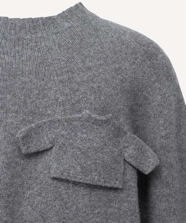 MINIATURE POCKET KNIT 詳細画像 GRAY 8