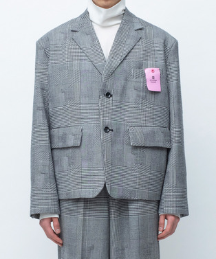 FADE LAPEL TAILORED JACKET