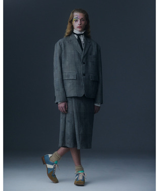 FADE LAPEL TAILORED JACKET 詳細画像