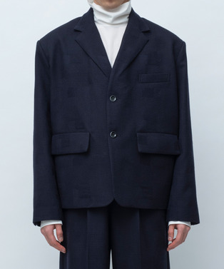 FADE LAPEL TAILORED JACKET 詳細画像