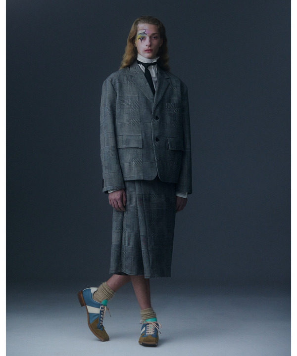 FADE LAPEL TAILORED JACKET 詳細画像 GRAY 15