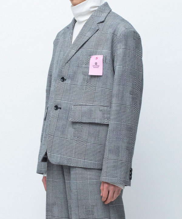 FADE LAPEL TAILORED JACKET 詳細画像 GRAY 2