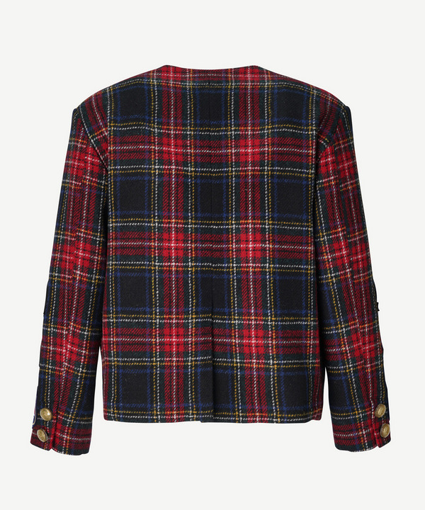 PATCHWORK EMBLEM JACKET 詳細画像 RED 8