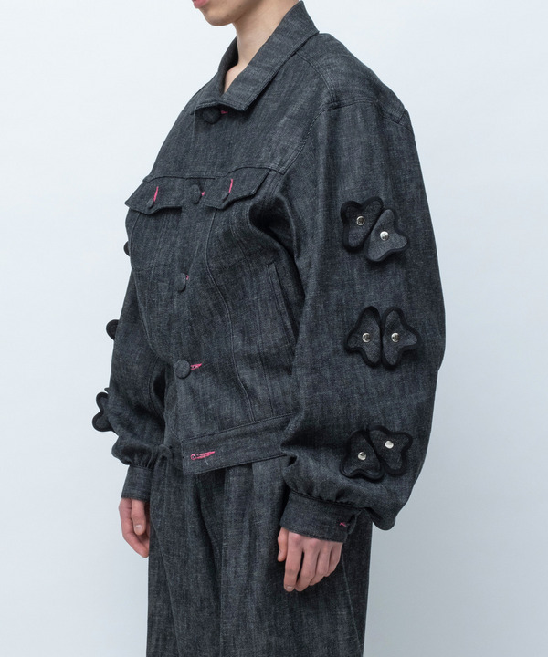nori enomoto×anrealage homme DENIM JACKET 詳細画像 BLACK 1