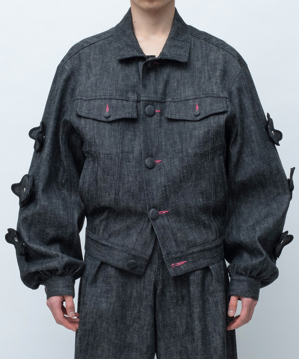 nori enomoto×anrealage homme DENIM JACKET 詳細画像 BLACK 2
