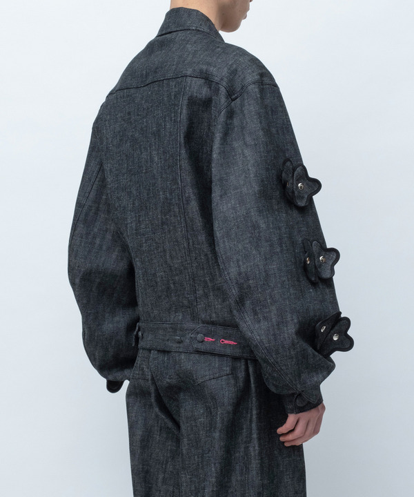 nori enomoto×anrealage homme DENIM JACKET 詳細画像 BLACK 3