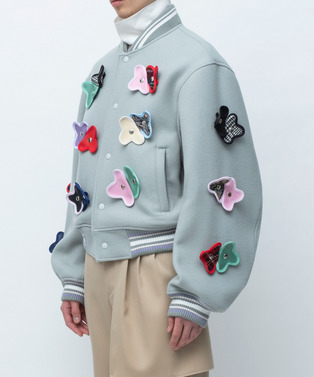 nori enomoto×anrealage homme STADIUM JUMPER 詳細画像