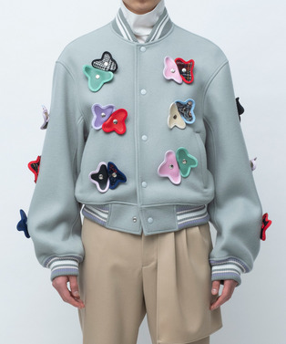 nori enomoto×anrealage homme STADIUM JUMPER 詳細画像