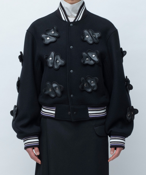 nori enomoto×anrealage homme STADIUM JUMPER 詳細画像 BLACK 1