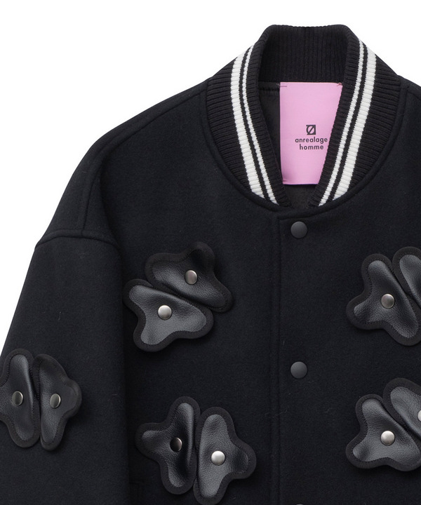 nori enomoto×anrealage homme STADIUM JUMPER 詳細画像 BLACK 15