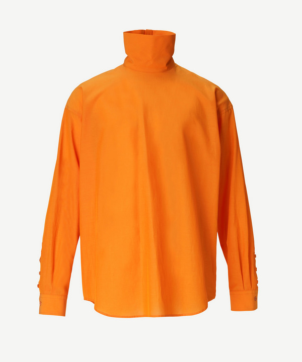 HIGH NECK SHIRT 詳細画像 ORANGE 9