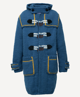 KNIT DUFFLE COAT 詳細画像