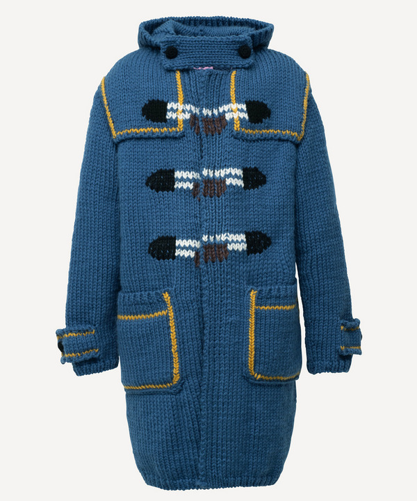 KNIT DUFFLE COAT 詳細画像 BLUE 5