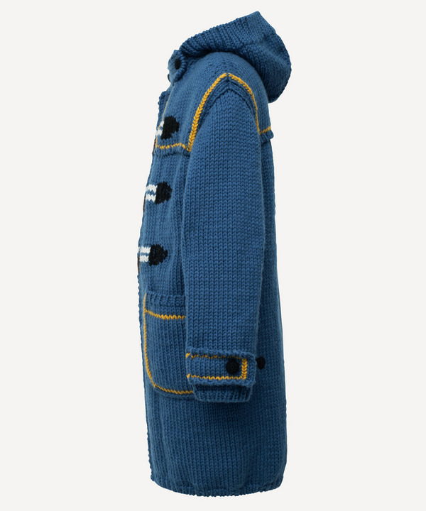 KNIT DUFFLE COAT 詳細画像 BLUE 6