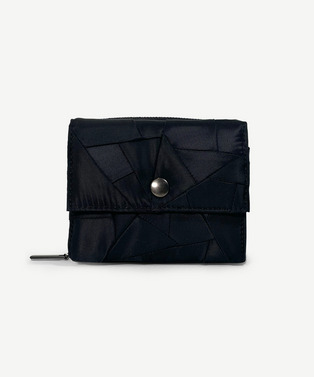 PATCHWORK ROUND ZIP PURSE