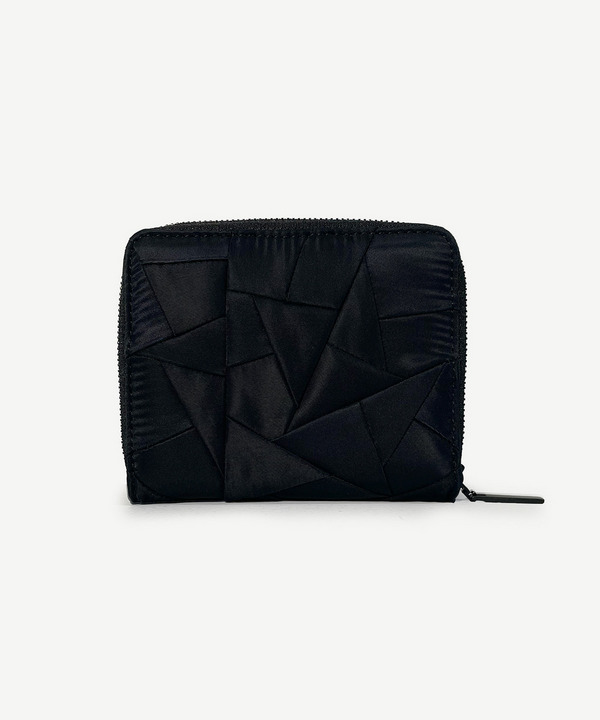 PATCHWORK ROUND ZIP PURSE 詳細画像 BLACK 2