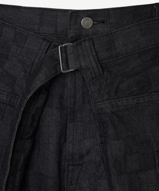 WRAP AZ DENIM WIDE PANTS 詳細画像