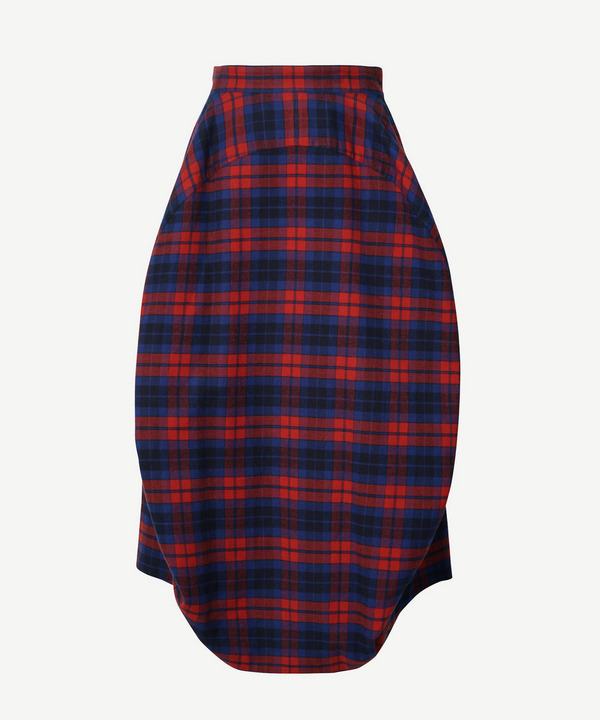 BALL CHECK SKIRT 詳細画像 RED 1