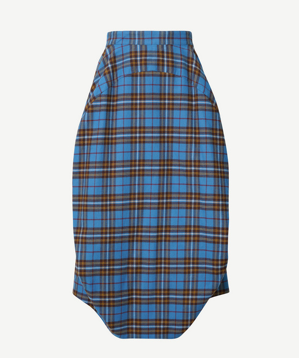 BALL CHECK SKIRT 詳細画像 RED 2