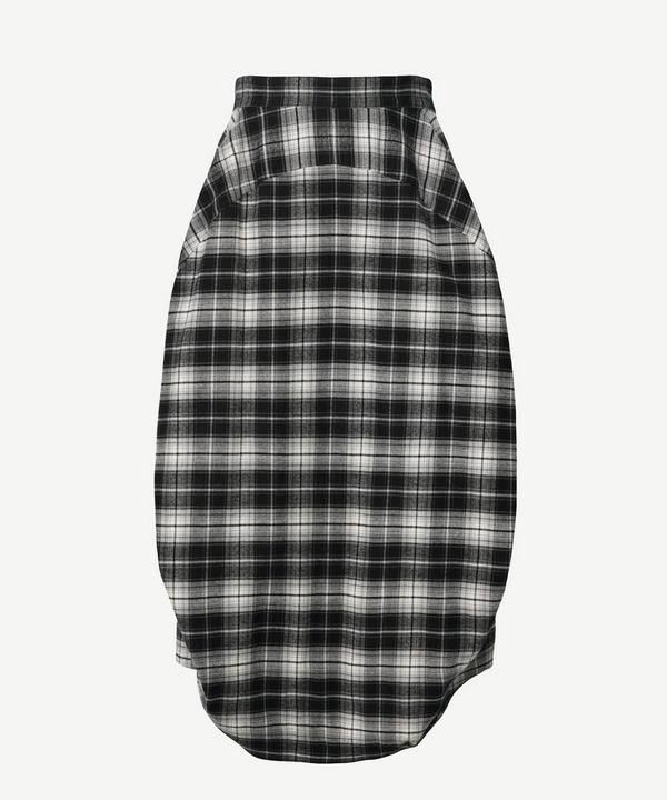 BALL CHECK SKIRT 詳細画像 RED 3