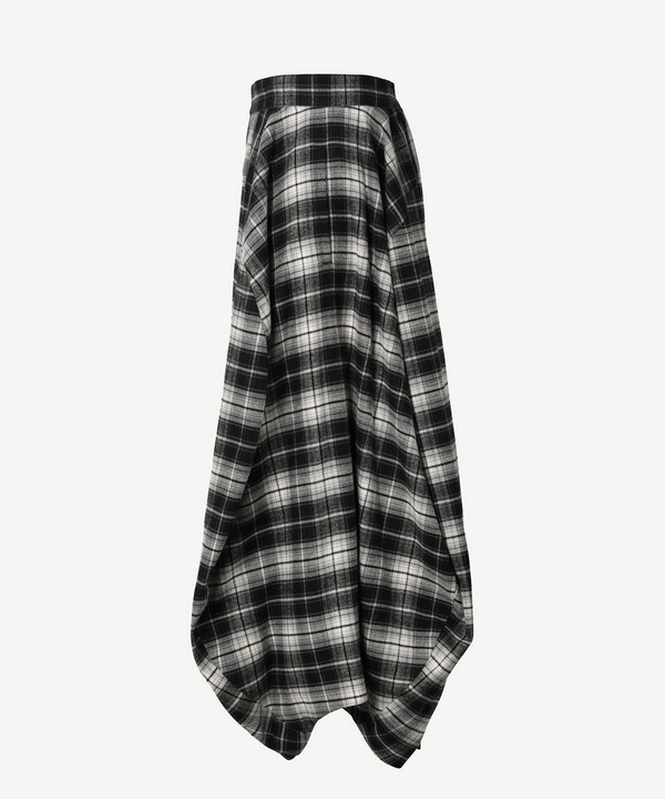 BALL CHECK SKIRT 詳細画像 RED 4