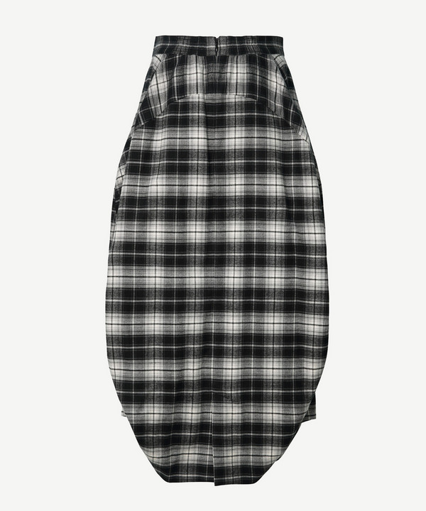 BALL CHECK SKIRT 詳細画像 RED 5