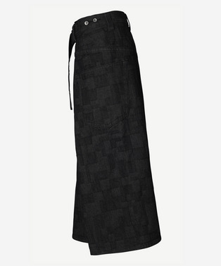 WRAP AZ DENIM SKIRT 詳細画像