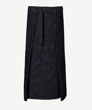 WRAP AZ DENIM SKIRT 詳細画像