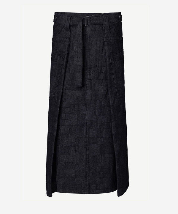 WRAP AZ DENIM SKIRT 詳細画像 INDIGO 1