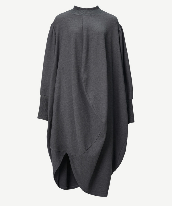 BALL MUTTON SLEEVE DRESS 詳細画像 GRAY 1