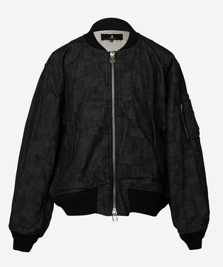 AZ DENIM BOMBER JACKET