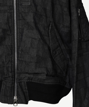 AZ DENIM BOMBER JACKET 詳細画像