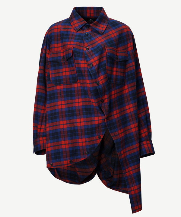BALL CHECK SHIRT 詳細画像 BLUE 2