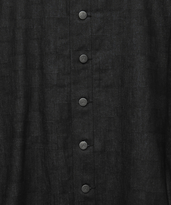 AZ DENIM LONG SHIRT 詳細画像 BLACK 5