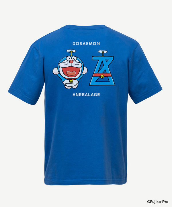 AZ DORAEMON MAIN VISUAL T-SHIRT 詳細画像 BLUE 2