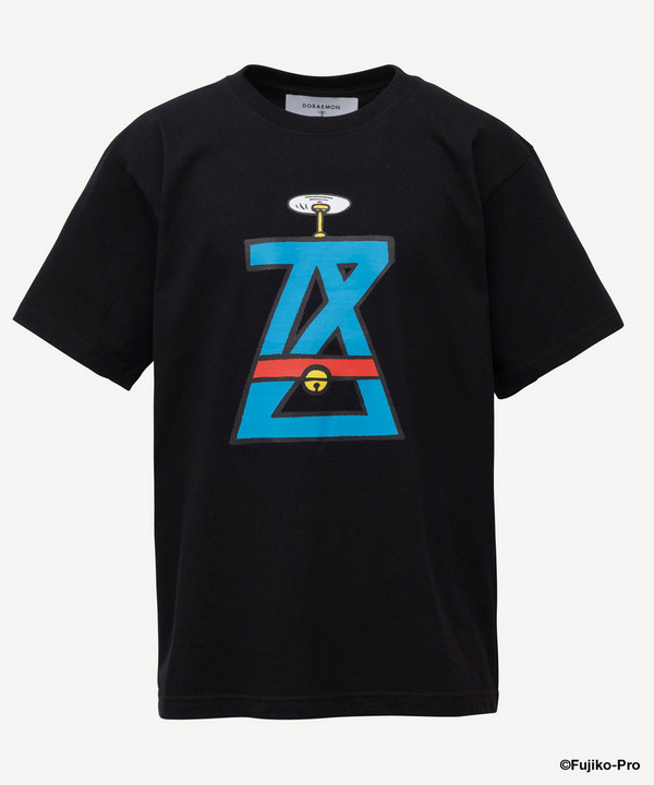 AZ DORAEMON LOGO T-SHIRT 詳細画像 BLACK 1