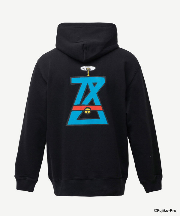 AZ DORAEMON LOGO HOODIE 詳細画像 BLACK 3