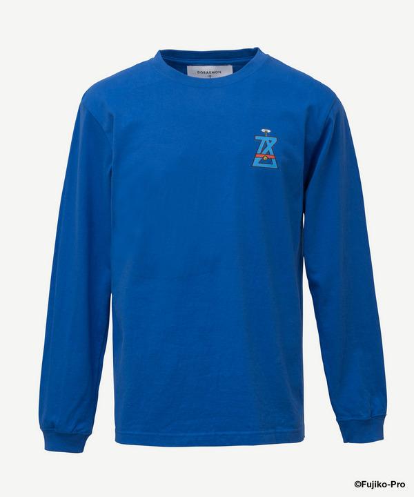 AZ DORAEMON MAIN VISUAL LONG TEE 詳細画像 BLUE 1