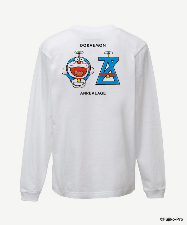 AZ DORAEMON MAIN VISUAL LONG TEE 詳細画像 BLUE 4