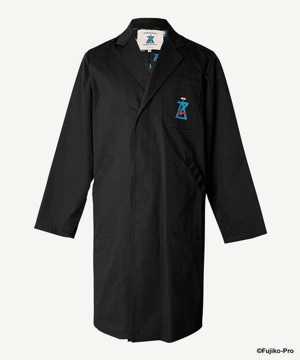 AZ DORAEMON LOGO DOCTOR COAT 詳細画像 BLACK 1