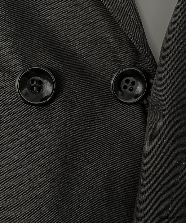 AZ DORAEMON LOGO DOCTOR COAT 詳細画像 BLACK 5