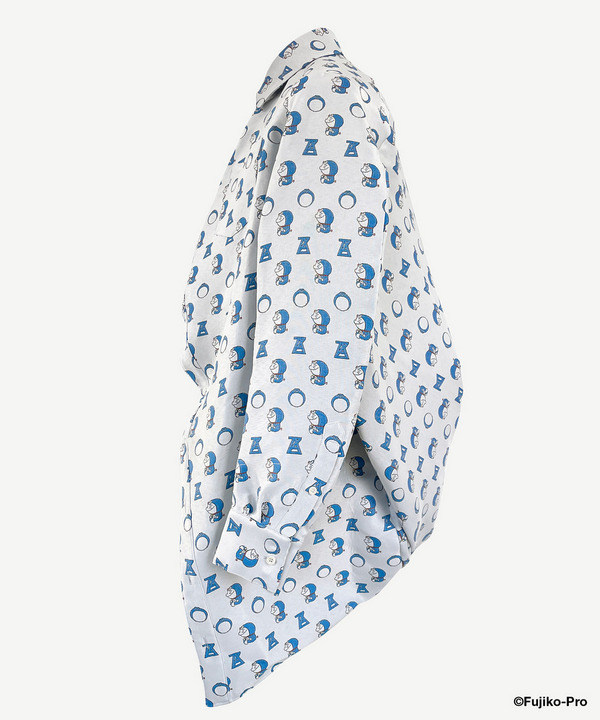DORAEMON MONOGRAM BALL SHIRT 詳細画像 WHITE 2