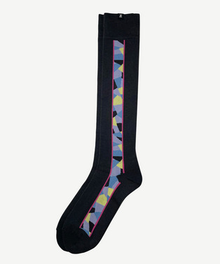 PATCHWORK LINE LONG SOCKS 詳細画像
